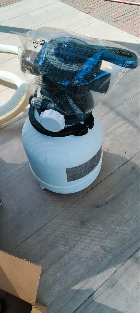 Intex zandfilter pomp, Tuin en Terras, Zwembad-toebehoren, Zo goed als nieuw, Ophalen