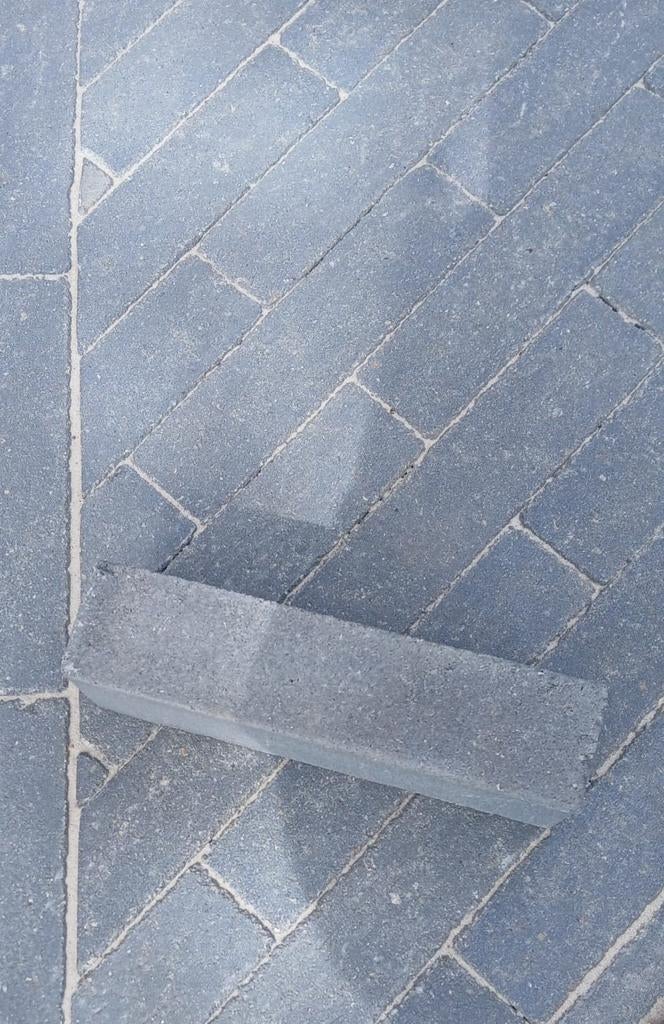 1 pallet straatstenen 20x5x6 tamboerijnen in-line blauwe ste, Tuin en Terras, Brandhout