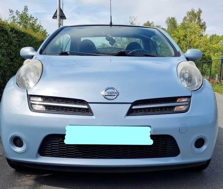 Nissan Micra cabrio 2006 essence 1,4 cc avec 161500 HOMOLOGU, Autos, Nissan, Achat, Boîte manuelle, 1386 cm³, Micra