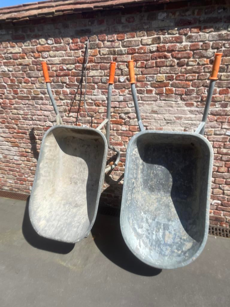 Brouettes Galva, Jardin & Terrasse, Brouettes, Enlèvement, Comme neuf