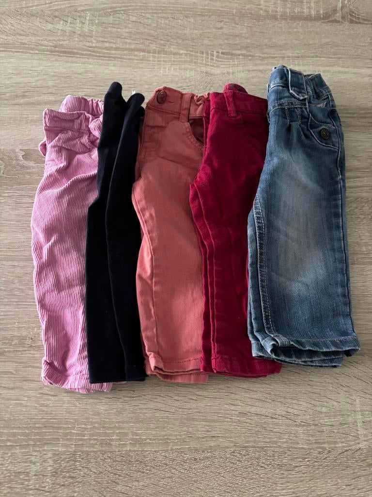 Pakket meisjes kledij maat 74, Ophalen, Zo goed als nieuw