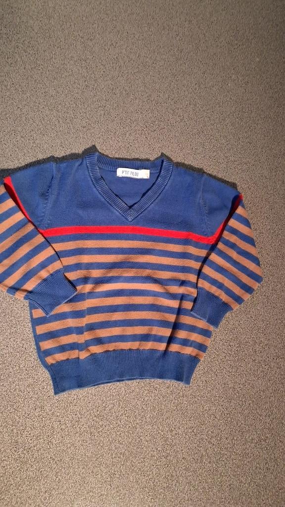 Truitje maat 80 P'tit Filou, Kinderen en Baby's, Gebruikt, Truitje of Vestje, Ophalen of Verzenden, Jongetje