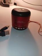 Mini enceinte Bluetooth portable rouge WS-Y90, Enlèvement ou Envoi, Utilisé, Autres marques