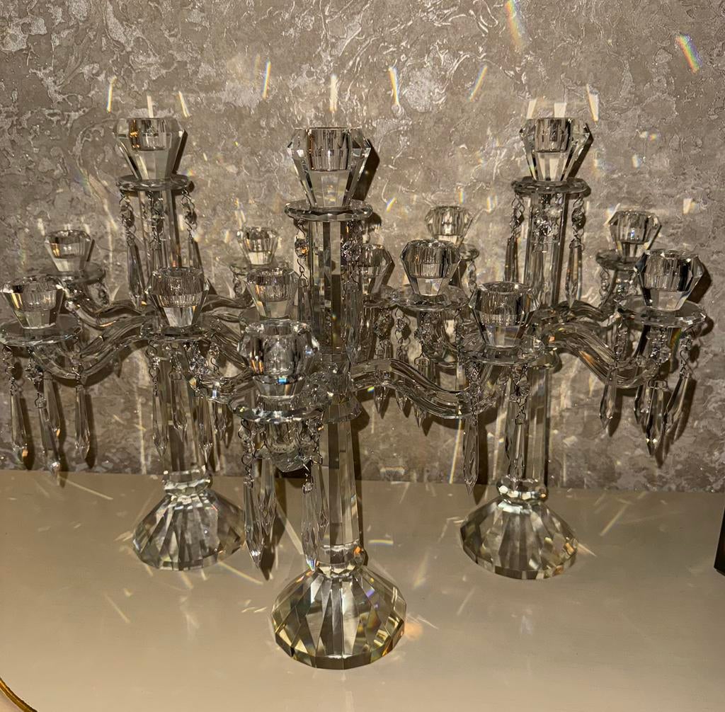 Chandelier rétro en cristal Villeroy & Boch, Enlèvement, Comme neuf