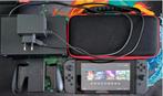 Console Nintendo Switch Grijs + Accessoires, Games en Spelcomputers, Spelcomputers | Nintendo Switch, Ophalen of Verzenden, Gebruikt
