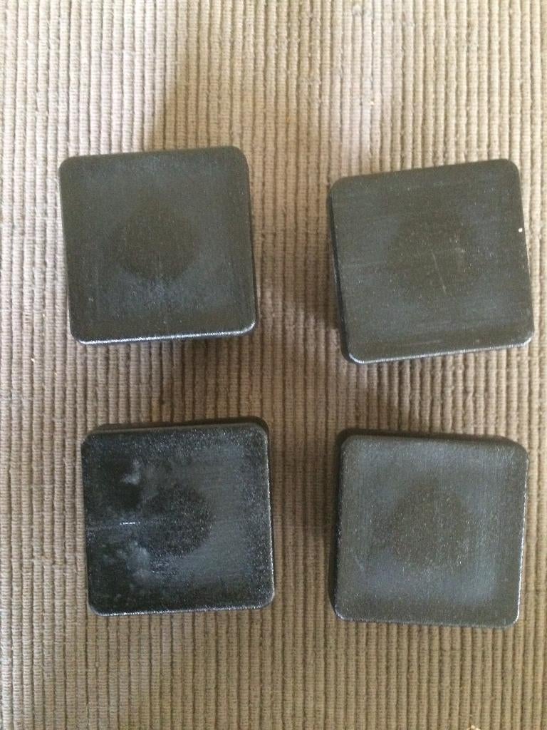 Capuchons pour portails de jardin ou autres tubes carrés, Jardin & Terrasse, Portes de jardin, Neuf, Portail battant, Synthétique