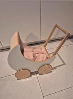 Houten poppenwagen, Kinderen en Baby's, Ophalen, Zo goed als nieuw, Rij- of Hobbelspeelgoed