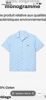 Chemise Lacoste homme décontracté 2xl 46 neuf, Vêtements | Hommes, Chemises, Enlèvement ou Envoi, Neuf, Bleu, Autres tours de cou