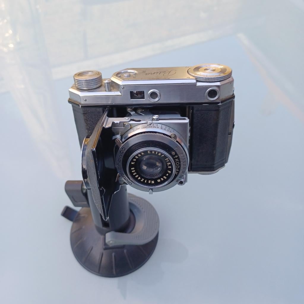 Kodak Retina II Type 142 d'époque — avec Ektar 50 mm f/3,5, Enlèvement ou Envoi, Utilisé, Compact, Kodak