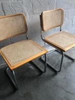 2 vintage Marcel Breuer Cesca stoelen, Ophalen, Gebruikt