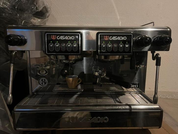 Machine à Café Casadio Dieci 2 groupes, Electroménager, Cafetières, Comme neuf, Enlèvement