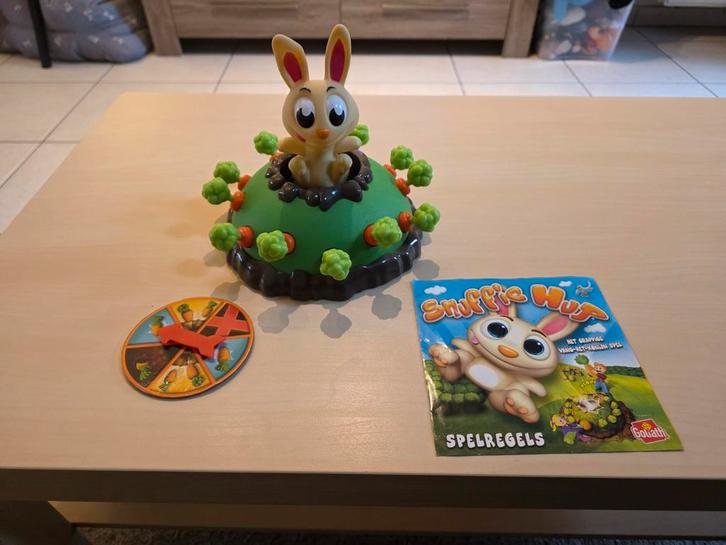 kinderspel Snuffie Hup van de fabrikant Goliath., Verzamelen, Supermarktacties, Ophalen