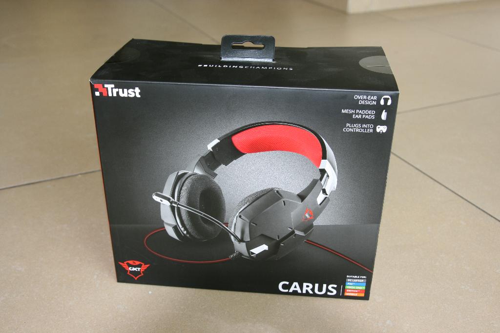 Gaming headset Trust GXT 322, Informatique & Logiciels, Casques micro, Neuf, Over-ear, Filaire, Casque gamer, Envoi