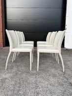 6x Jori Mikono stoelen, Huis en Inrichting, Overige kleuren, Leer, Ophalen of Verzenden, Zo goed als nieuw