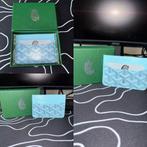 Goyard Cardholder, Verzenden, Nieuw, Blauw, Leder