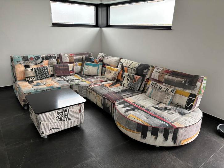 Canapé modulable FAMA, Huis en Inrichting, Zetels | Complete zithoeken, Gebruikt, Ophalen