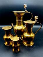 Ensemble de cruches en cuivre avec couvercles, Antiquités & Art, Antiquités | Bronze & Cuivre, Enlèvement