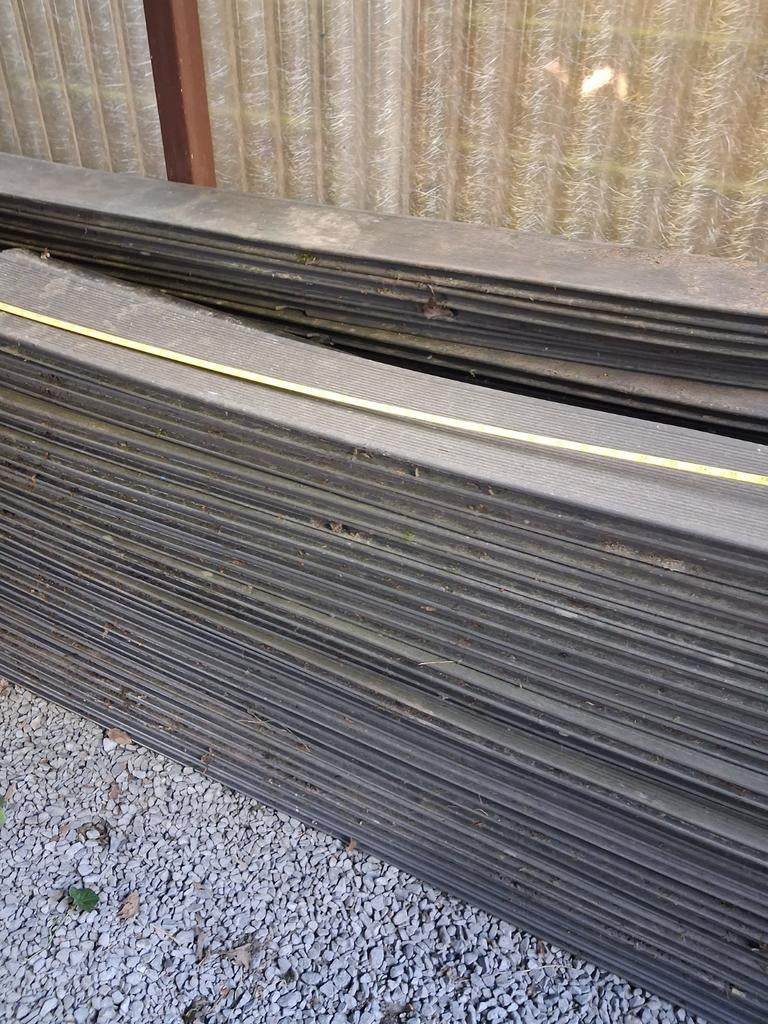 GERESERVEERD!!!!!       GRATIS TERRASPLANKEN, Tuin en Terras, Terrasdelen en Vlonders, Ophalen