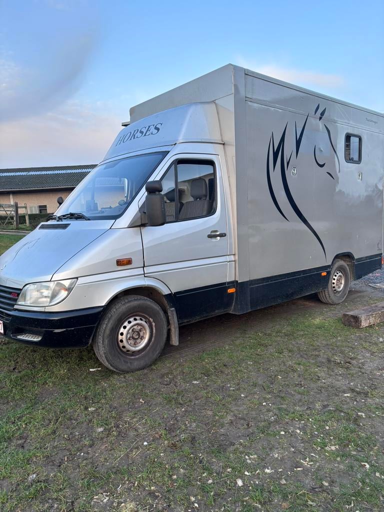 Te koop, Dieren en Toebehoren, Paarden en Pony's | Trailers en Aanhangwagens, Gebruikt, 2-paards trailer, Polyester, Ophalen of Verzenden