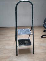 Opvouwbaar laddertje met 2 treden, Doe-het-zelf en Bouw, Ladders en Trappen, Ophalen, Gebruikt, Ladder, Opvouwbaar of Inschuifbaar