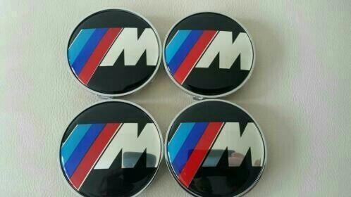 Capuchons de moyeu Bmw M Style 68 mm F10 F15 F30 F20 E60 E46, Enlèvement ou Envoi, Neuf
