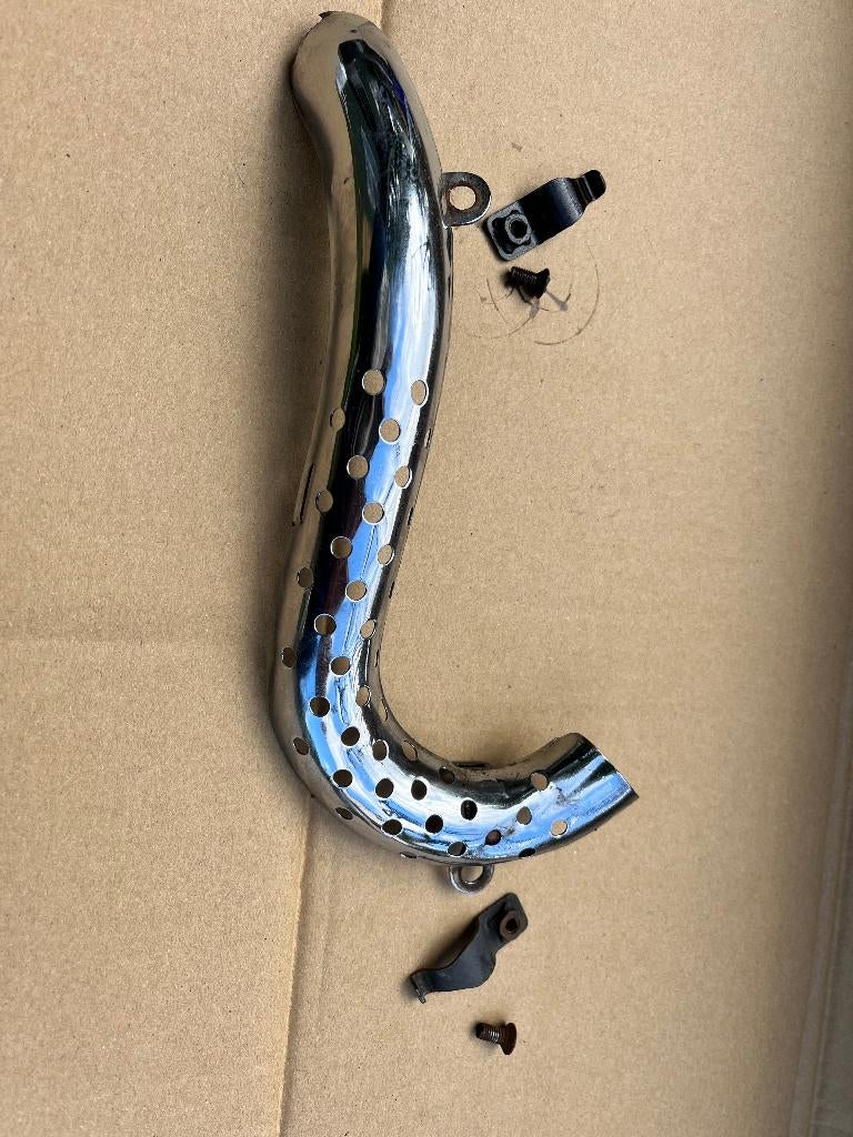 Protection chromée collecteur d’échapp. Honda Dax (70 cc), Motos, Enlèvement, Utilisé