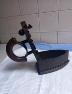 Authentique Fer à Charbon en Fonte – XIXe, Collections, Enlèvement, Comme neuf