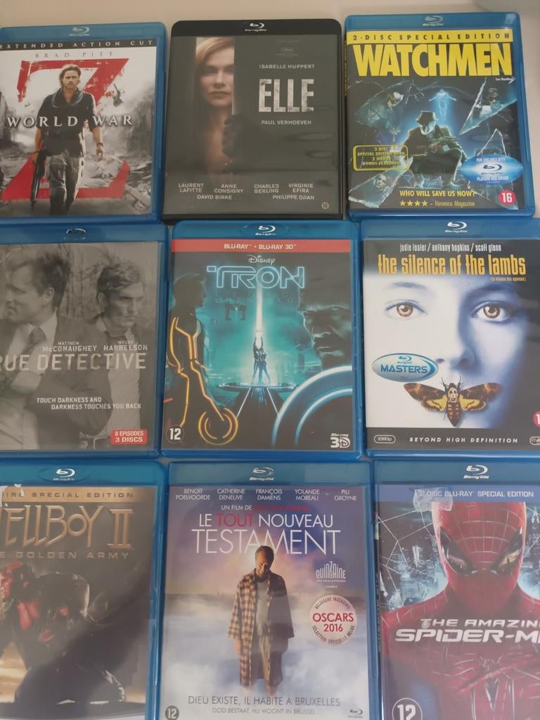 Lot blu ray, Cd's en Dvd's, Ophalen of Verzenden
