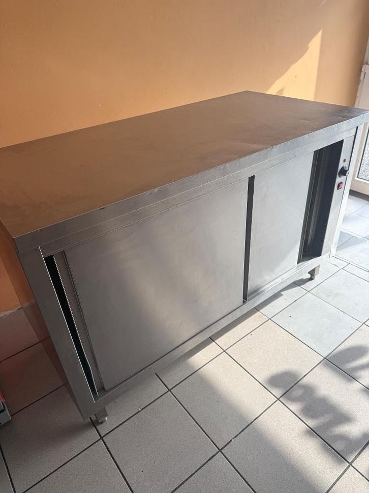 Table inox, Articles professionnels, Horeca | Équipement de cuisine, Mobilier en inox, Utilisé, Enlèvement