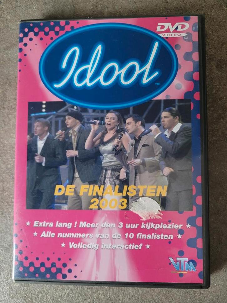 DVD Idol 2003 avec les débuts de Natalia, CD & DVD, DVD | Néerlandophone, Comme neuf, Musique, Tous les âges, Enlèvement ou Envoi