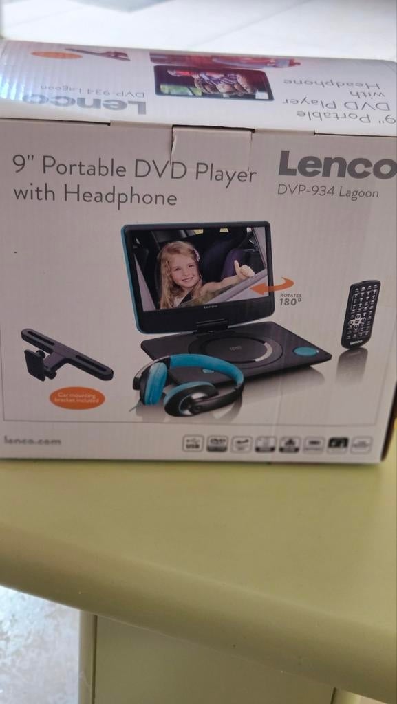 Portable dvd speler ,Lenco, Ophalen