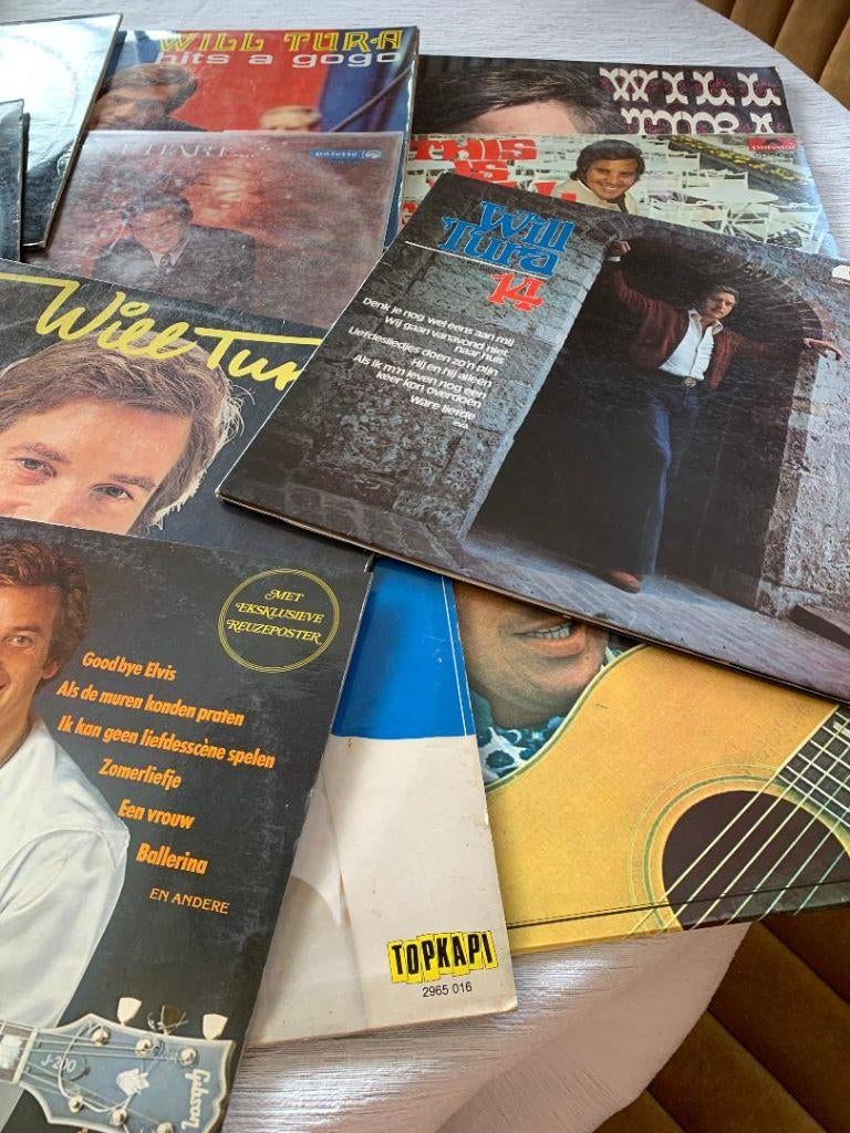 WILL TURA VINYL LP, Ophalen, Zo goed als nieuw, 10 inch, Levenslied of Smartlap