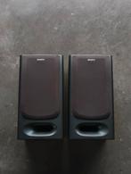Paire d’enceintes Sony SS-H3800 (3 voies, bass reflex)., 60 à 120 watts, Enlèvement, Utilisé, Haut-parleurs Frontaux, Arrière ou Stéréo