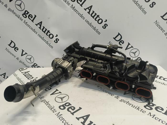 Tubulure d'admission d'un Mercedes C-Klasse, 3 mois de garantie, Utilisé, -, -