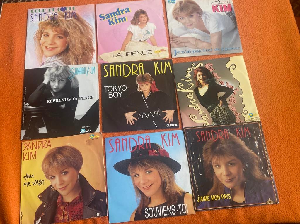 Sandra Kim, Cd's en Dvd's, Vinyl Singles, Ophalen of Verzenden