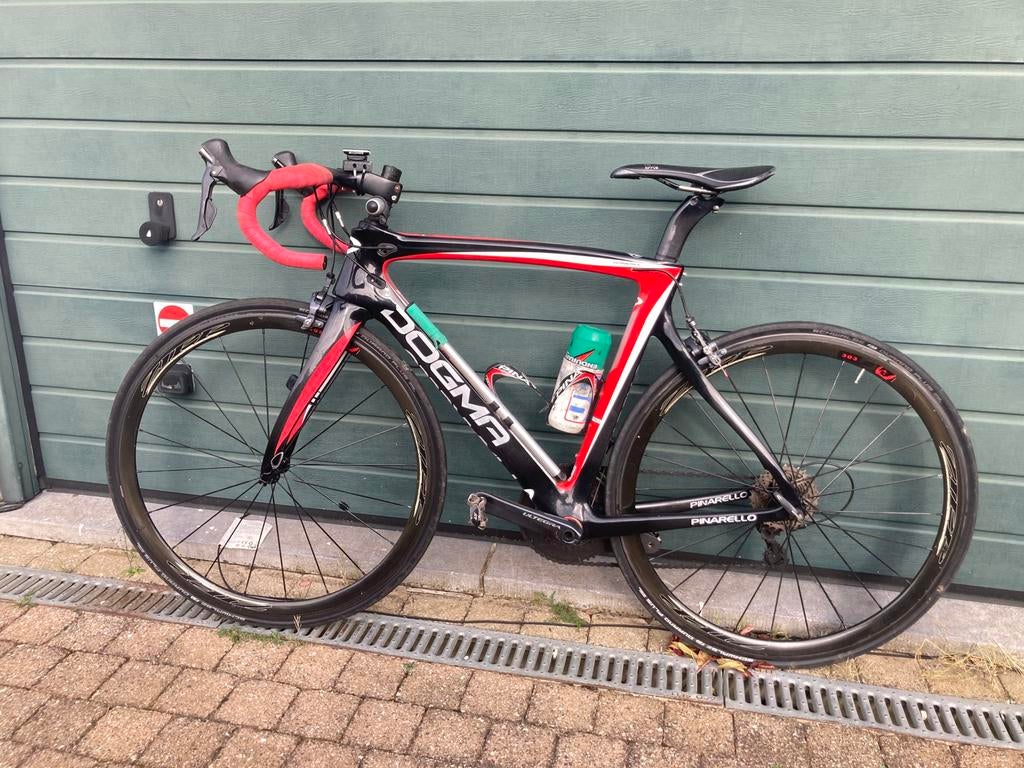 Pinarello Dogma F8 Carbon – Shimano Ultegra, Fietsen en Brommers, Ophalen, Zo goed als nieuw, Carbon