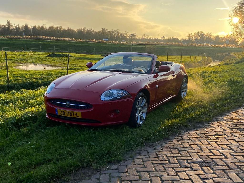 Zeer Mooie Jaguar XK Convertible 4.2 V8 2006!, Auto's, 4 zetels, Achterwielaandrijving, 4200 cc, Cabriolet
