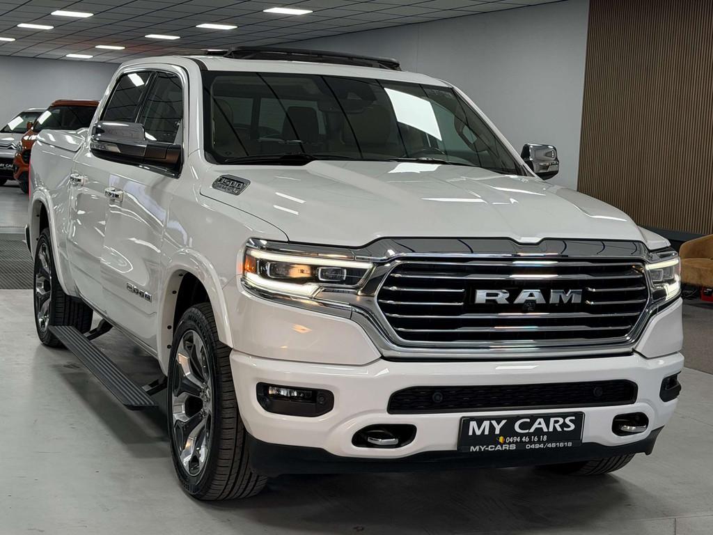 Dodge Ram 5.7 Lpg Limited Longhorn Toit Pano Suspension Airm, Auto's, Automaat, 4 deurs, Gebruikt, Wit