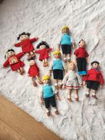 Grote set van 10 Suske en Wiske poppen – Diverse uitvoeringe, Ophalen