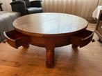 salontafel, Maison & Meubles, Tables | Tables de salon, Enlèvement, Utilisé, Rond, Chêne