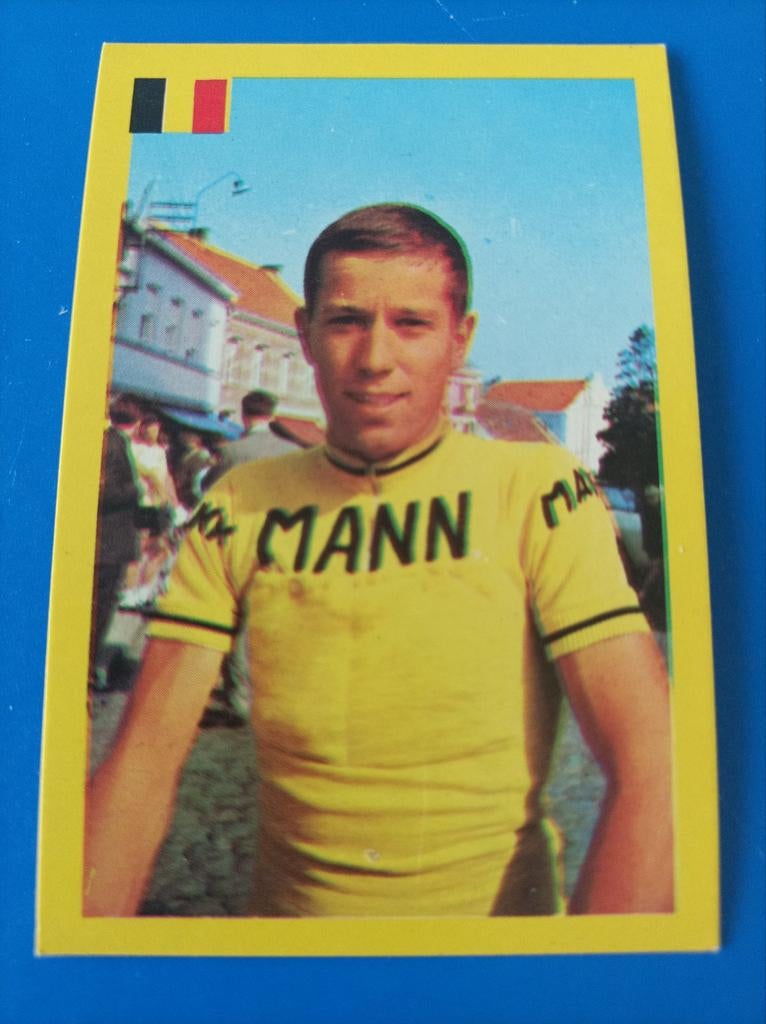 Maple leaf wielrenner nr 12 Jos Huysmans, Ophalen of Verzenden