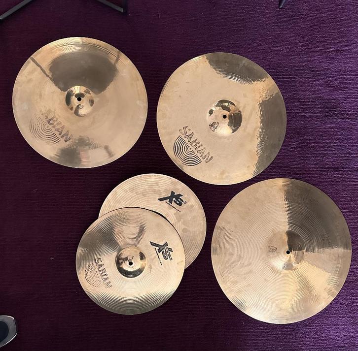 A VENDRE CYMBALES SABIAN, Muziek en Instrumenten, Drumstellen en Slagwerk, Zo goed als nieuw, Overige merken, Ophalen of Verzenden