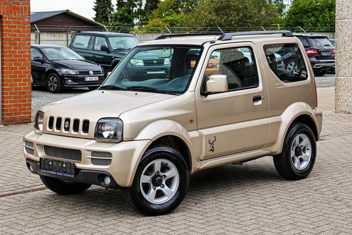 Suzuki Jimny EERSTE-EIGENAAR*59250KM!*AIRCO*NIEUWSTAAT*RADIO, Auto's, Suzuki, Bedrijf, Te koop, Jimny, 4x4, ABS, Airbags, Airconditioning