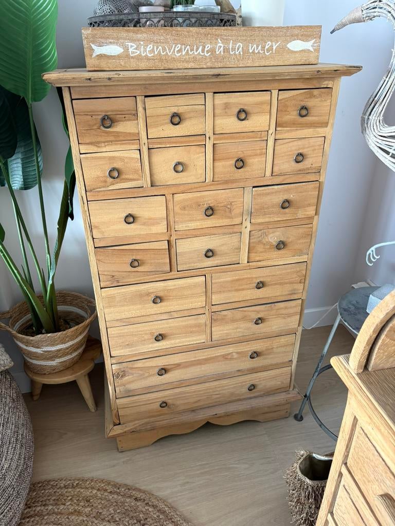 Commode authentique en chêne, Maison & Meubles, Armoires | Commodes, Enlèvement ou Envoi, Utilisé, Chêne