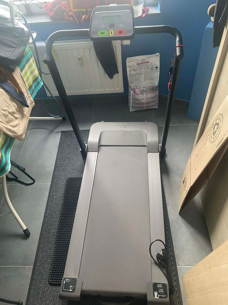 Tapis de marche domyos Walk 500, Sports & Fitness, Jambes, Tapis roulant, Aluminium, Comme neuf
