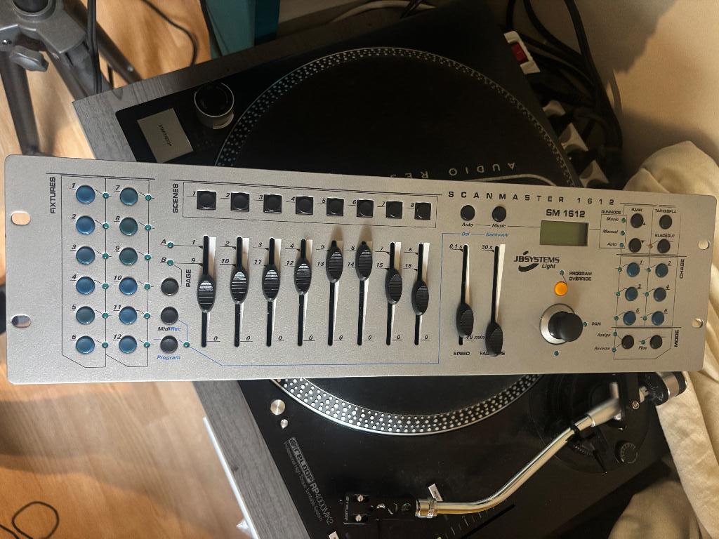 Contrôler DMX scan master jbsytem, Muziek en Instrumenten, Licht en Laser, Ophalen, Gebruikt, Overige typen
