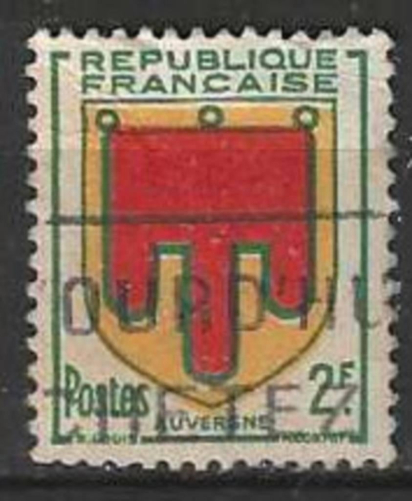 France 1949 - Yvert 837 - Armoiries provinciales (ST), Envoi, Affranchi