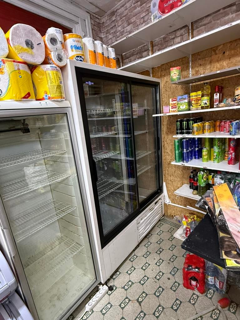 Réfrigérateur à boissons professionnel portes coulissantes, Enlèvement