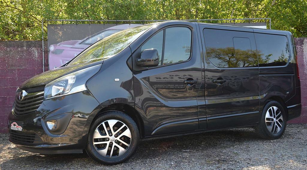 Opel Vivaro 1.6CDTi Business vip 7pl NAV CAM CLIM 79.234KM, Autos, Opel, Cuir, 145 ch, Achat, Vivaro