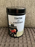 Boîte en metal Tintin en Amerique trein Hergé, Enlèvement ou Envoi, Tintin, Comme neuf